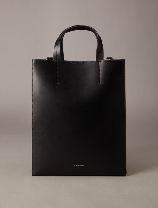 CK Paper Bag Leather Mini Tote