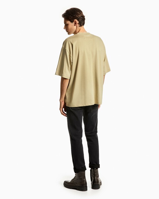 Oversized CK Short Sleeve Sweatshirt
