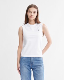 Archive Logo Tank Top, Brilliant White, hi-res