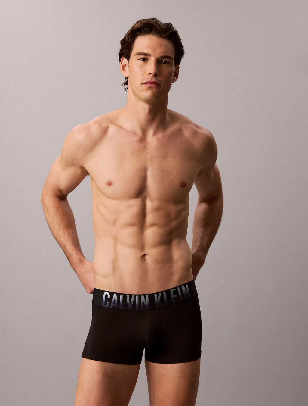 3 Pack Trunks - Intense Power Cotton, BLCK BDIES W PLN AIR DRK SPHIRE/WLD FRT ORNGE FRST, hi-res