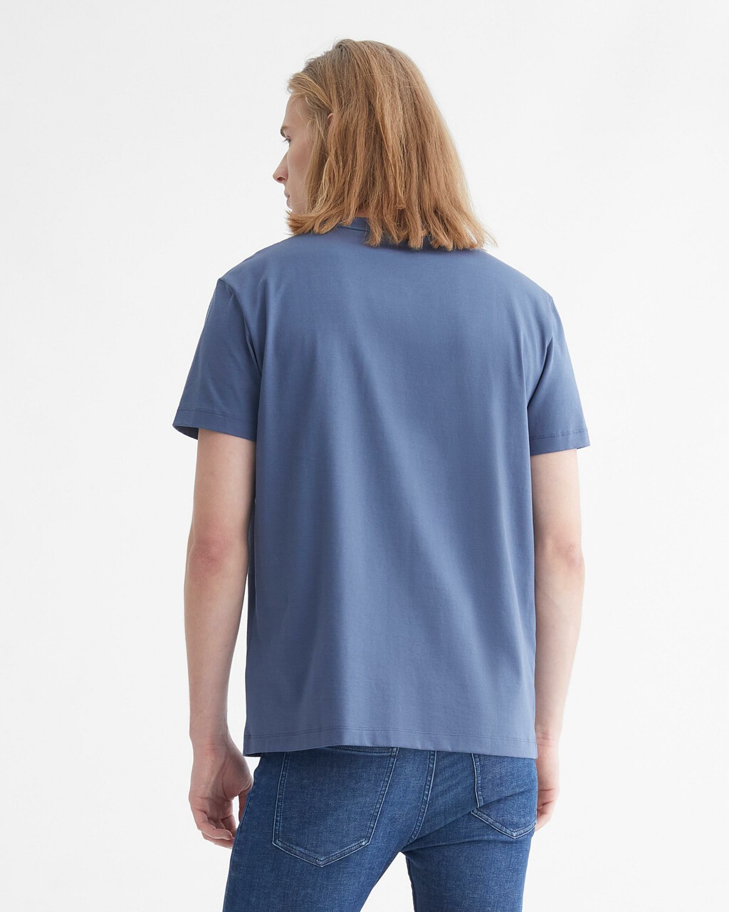 Micro Monologo Tee | blue | Calvin Klein Malaysia