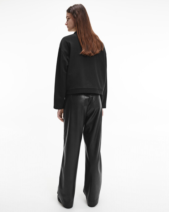 BADGE HEAVYWEIGHT KNIT OVERSHIRT