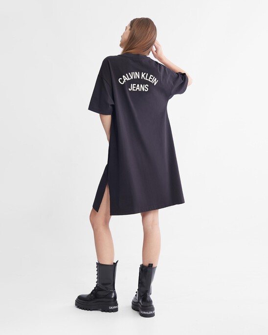 Varsity Relaxed Tee Dress