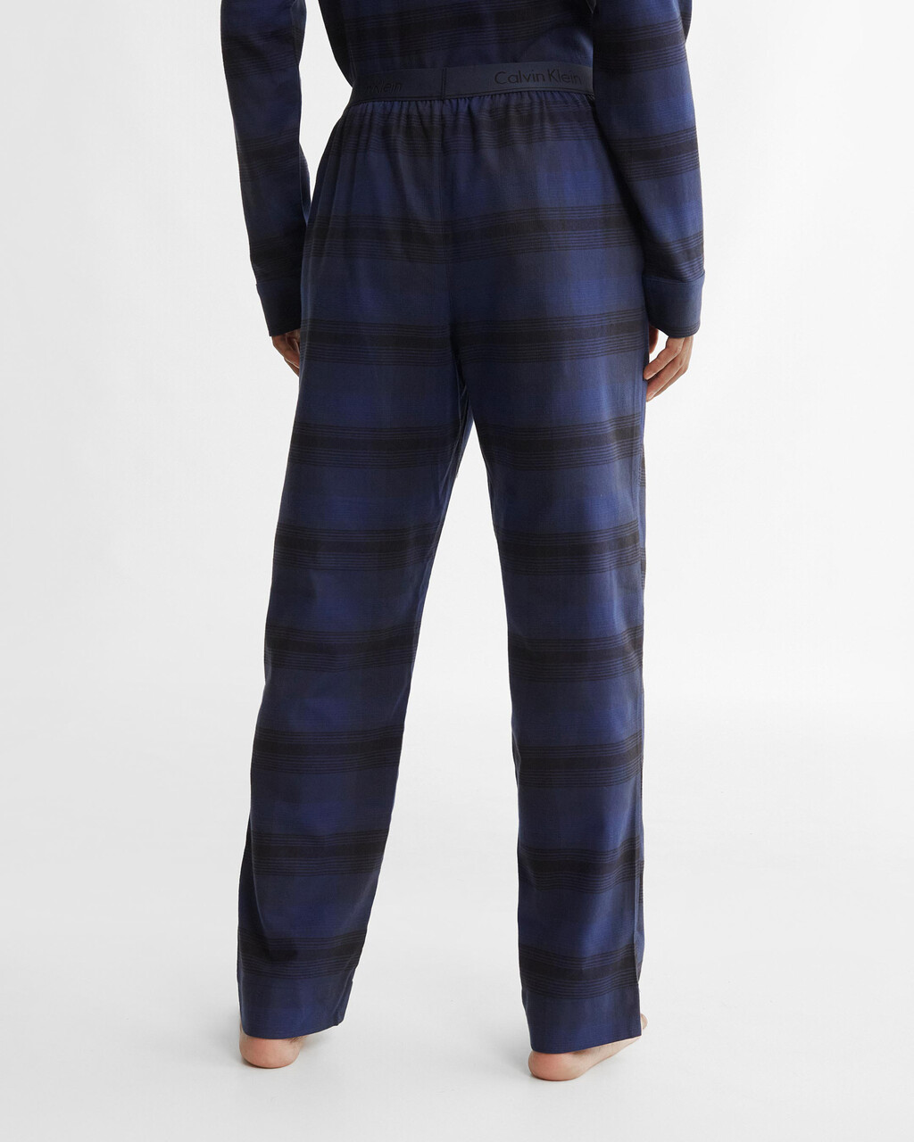 Flannel Sleep Pants, 12147 Inform Shadow Plaid+Blue Shadow, hi-res