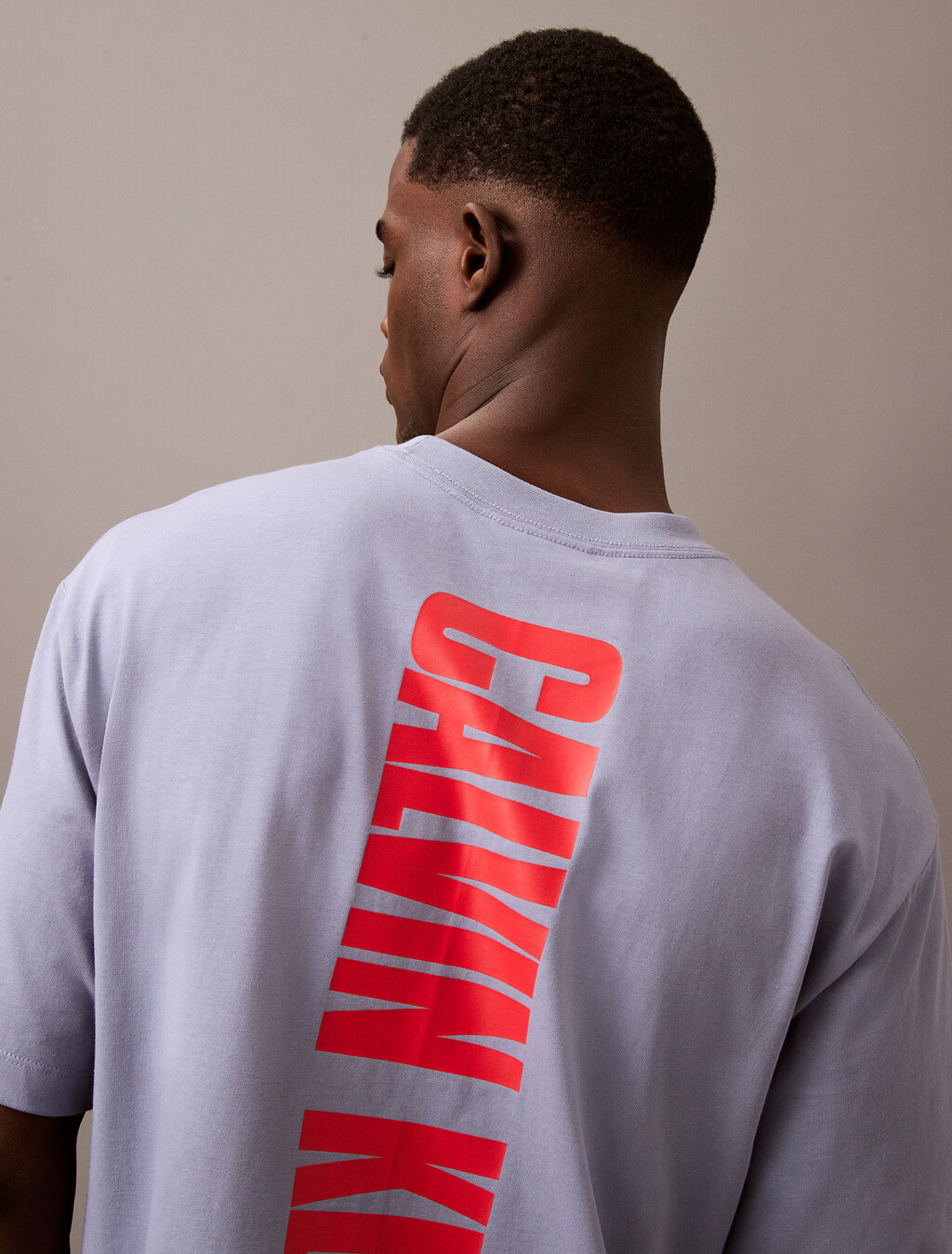 Calvin Klein Logo Print Tee, Tempest, hi-res