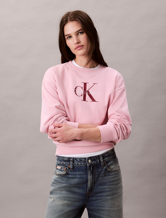 Cropped Monogram Sweatshirt