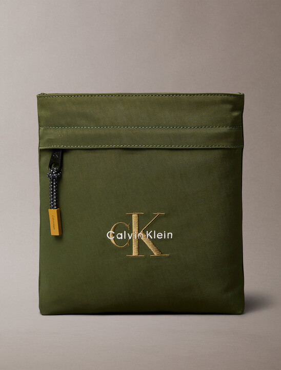 Nylon Monogram Logo Flatpack