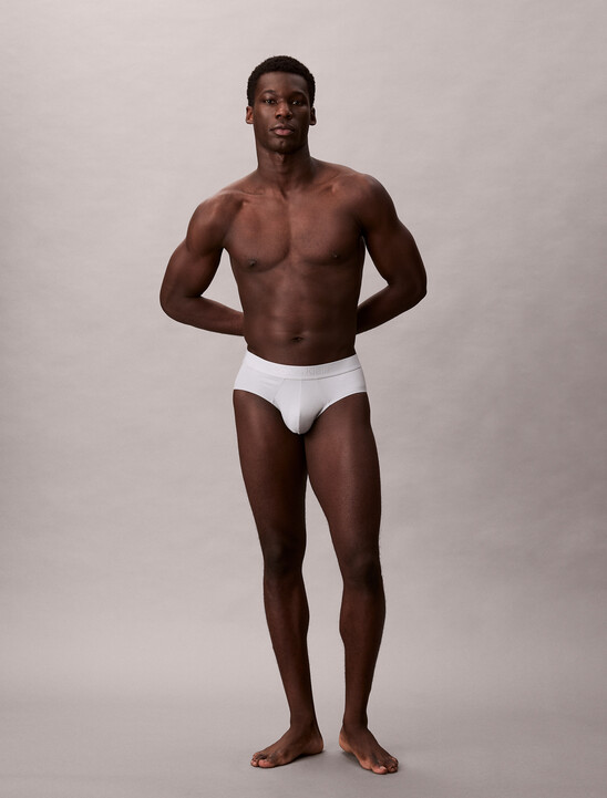 CK Black Microfiber Hip Brief