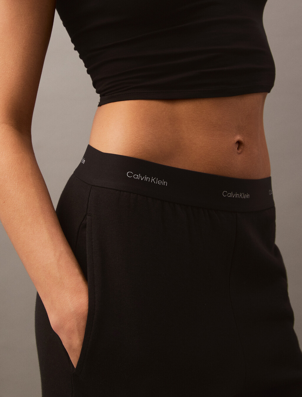 Icon Cotton Terry Joggers, Black, hi-res