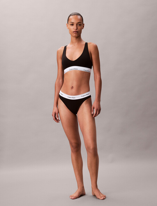 Unlined Triangle Bralette - Icon Cotton Modal