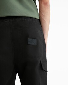 Washed Cargo Pants, Ck Black, hi-res