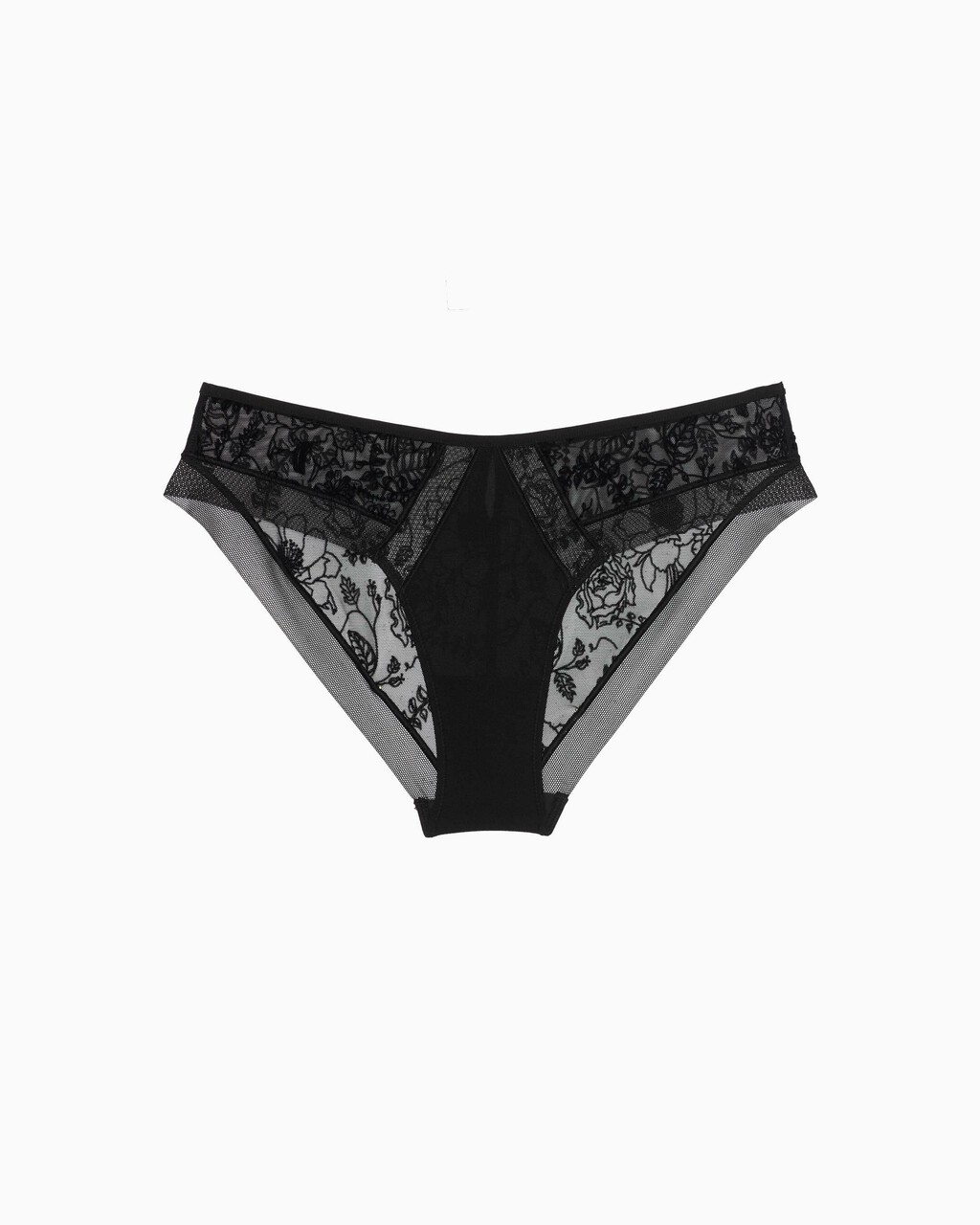 CK BLACK WILDFLOWER BIKINI, Black, hi-res