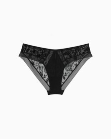 CK BLACK WILDFLOWER BIKINI, Black, hi-res