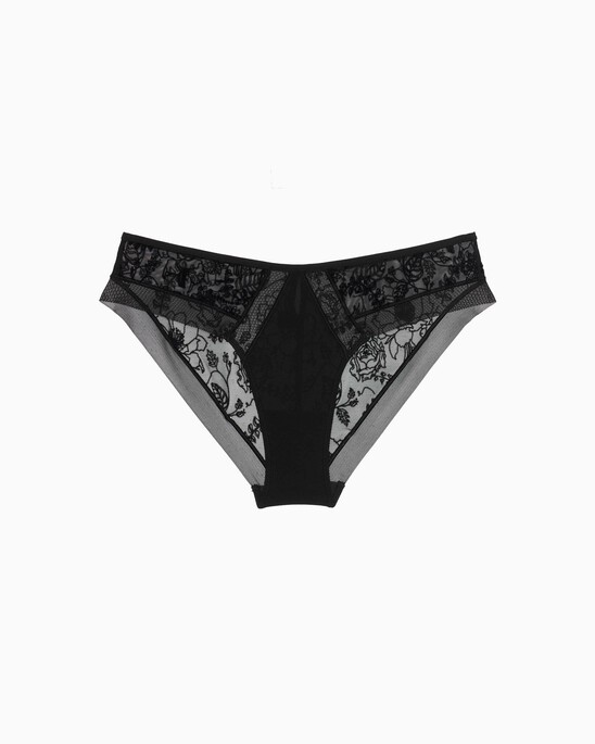 CK BLACK WILDFLOWER BIKINI