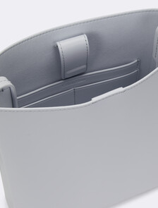 Line Leather Crossbody Bag, Arctic Ice, hi-res
