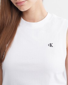 Archive Logo Tank Top, Brilliant White, hi-res