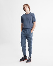 Icon Burnout Logo Short Sleeve Tee, DARK SLATE, hi-res