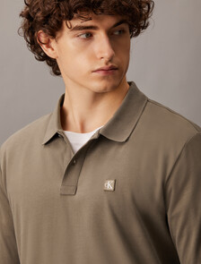 CK Badge Regular Polo, Falcon, hi-res