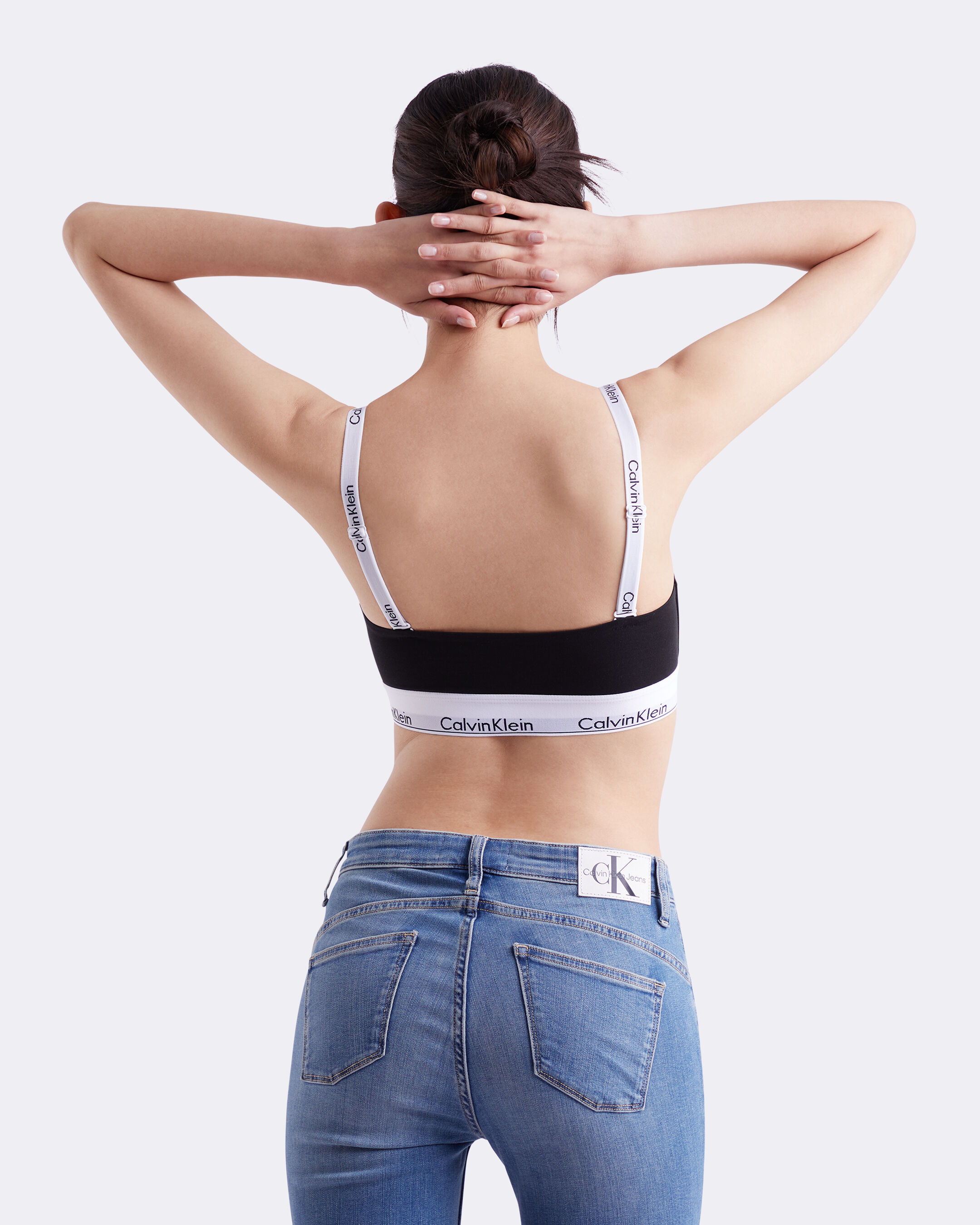 Calvin klein matching sports bra and underwear hot sale