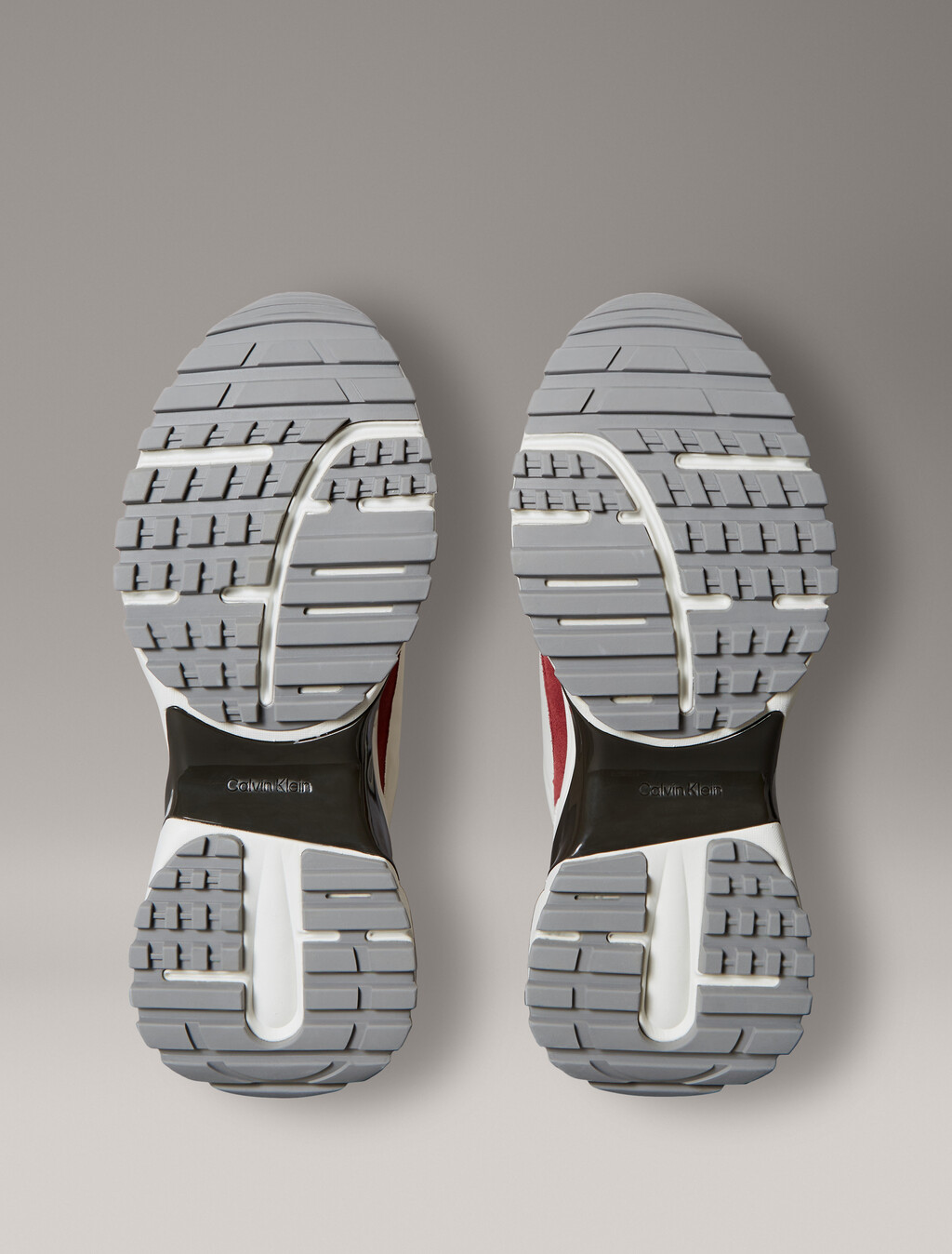 Suede and Nylon Runner Trainers, Lily White/Beluga, hi-res