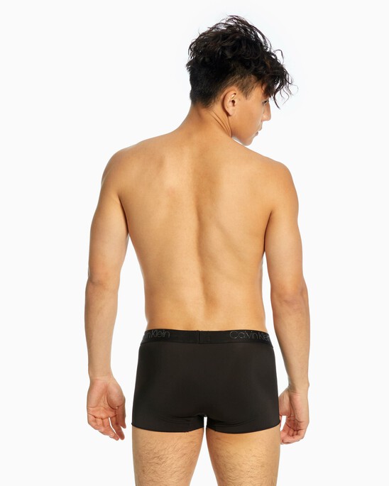 CK BLACK RAW CUT RECYCLE LOW RISE TRUNK