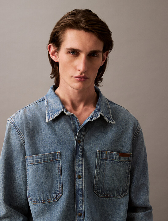 Relaxed Denim Shirt