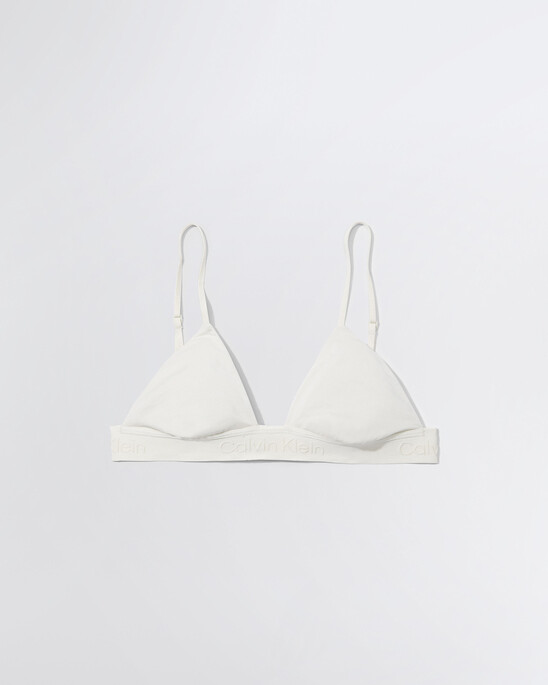 CK STANDARDS UNLINED TRIANGLE BRA