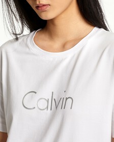 Calvin Straight Tee, Bright White 11-0601, hi-res