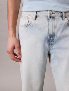 90's Straight Jeans, INDIGO SNOW, hi-res