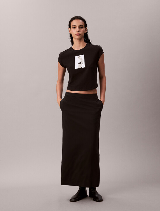 Kate Moss Graphic Baby Tee