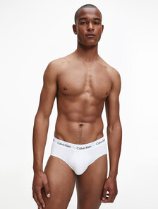 3 Pack Hip Briefs, 1 Black/ 1 White/ 1 Grey Heather, hi-res