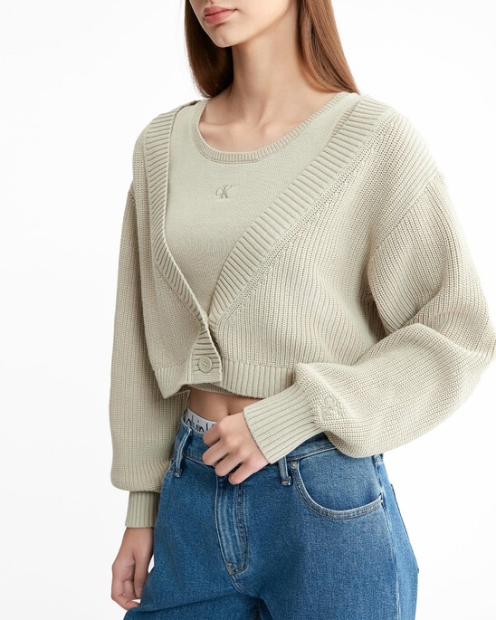 Modern Function 2 In 1 Cardigan