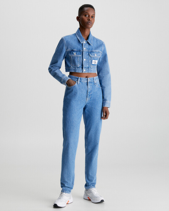 SUPER CROPPED DENIM JACKET