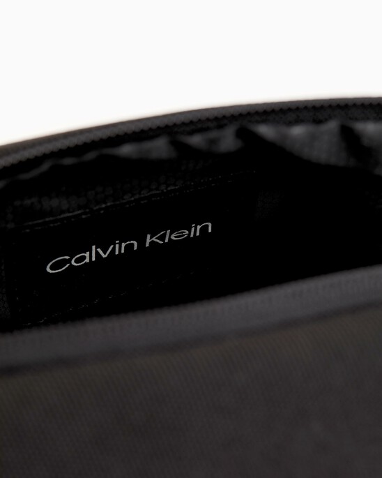 Athletic Black Fragmented Crossbody