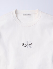 Jung Kook for Calvin Klein Monologo T-Shirt, LILY, hi-res