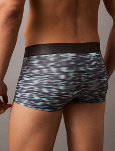 Brushed Microfiber Stretch Low Rise Trunk, 18843 DOWNPOUR PRINT+SPEAKEASY, hi-res