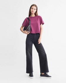 37.5 Wide Leg Jeans, Denim Black, hi-res