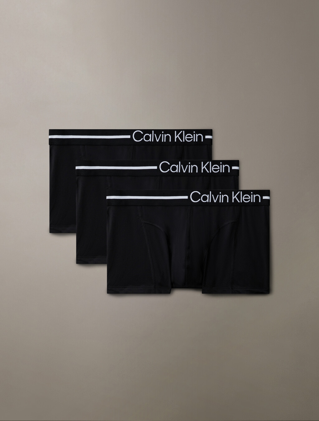 Renew Low Rise Trunks 3 Pack, Black, hi-res