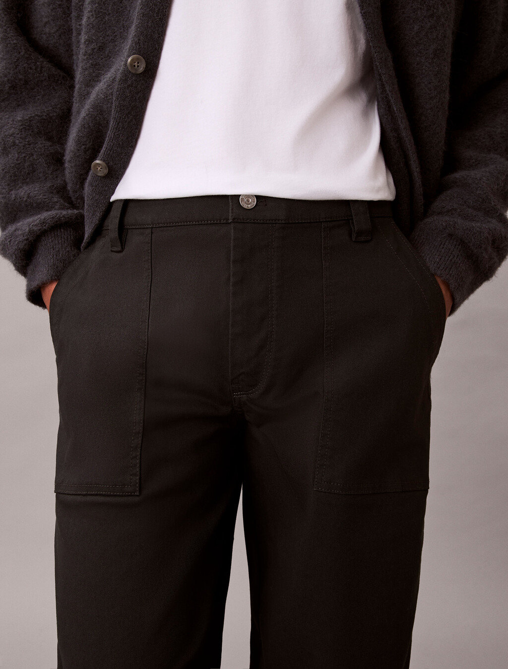 Barrel Utility Chino Pants, Pirate Black, hi-res