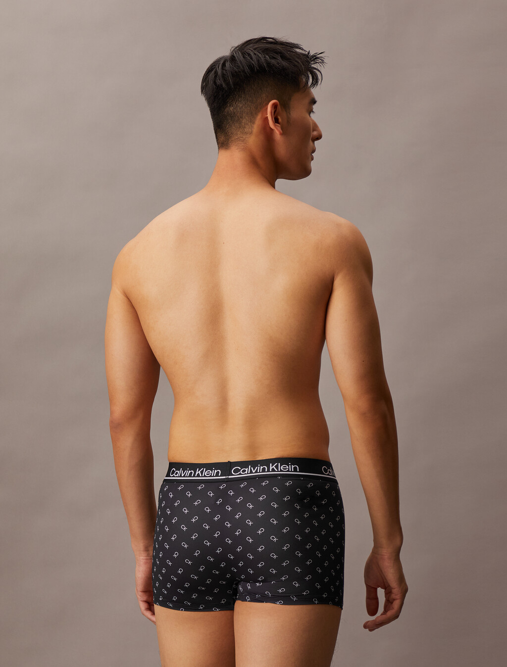 CK Micro Plus Low Rise Trunks 3 Pack, black/ rotating ck mini black/ wolf grey, hi-res