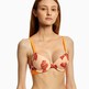 ROSE SPLICE PRINT+CORAL CORSAGE