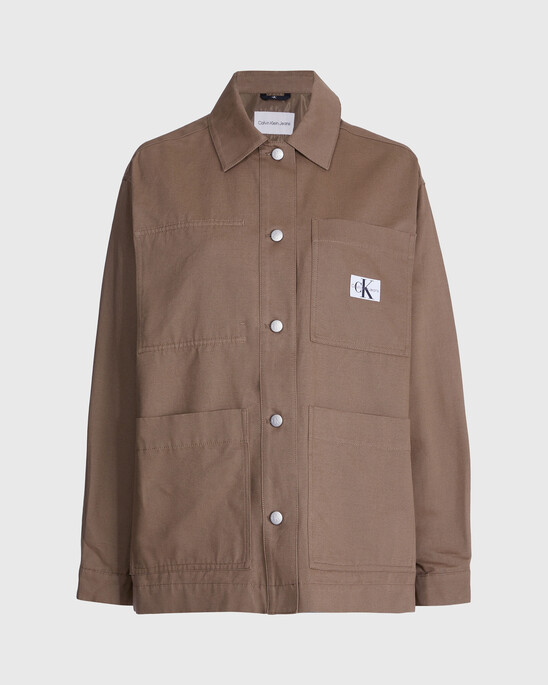 RELAXED UTILITY SHIRT JACKET