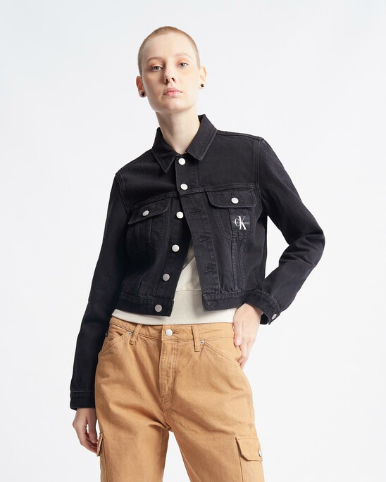 Cropped 90s Denim Jacket