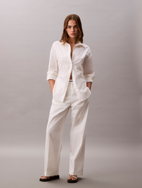 Cotton Relaxed Pants