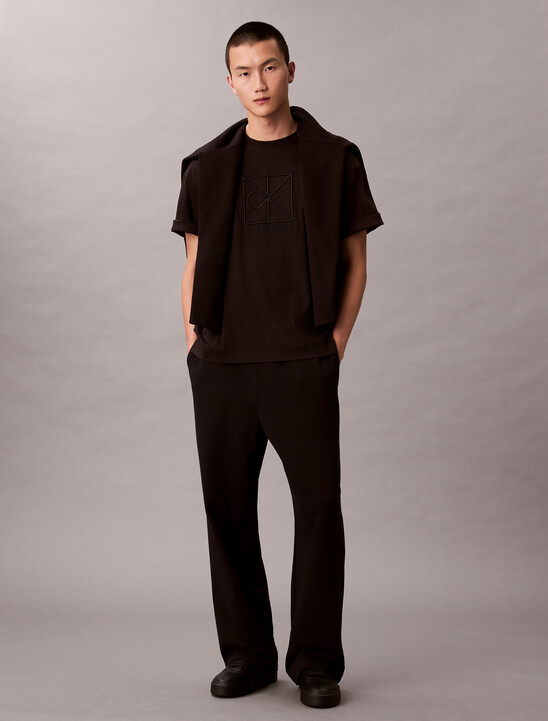 Relaxed Premium Interlock Emblem Logo T-Shirt