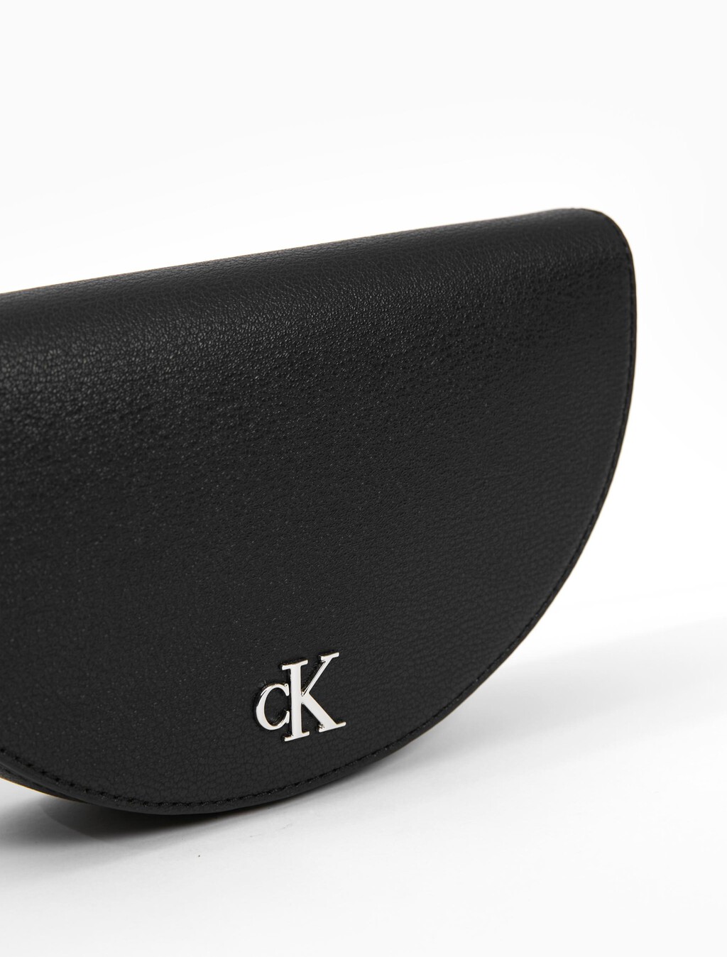 Minimal Monogram Saddle Bag, BLACK, hi-res