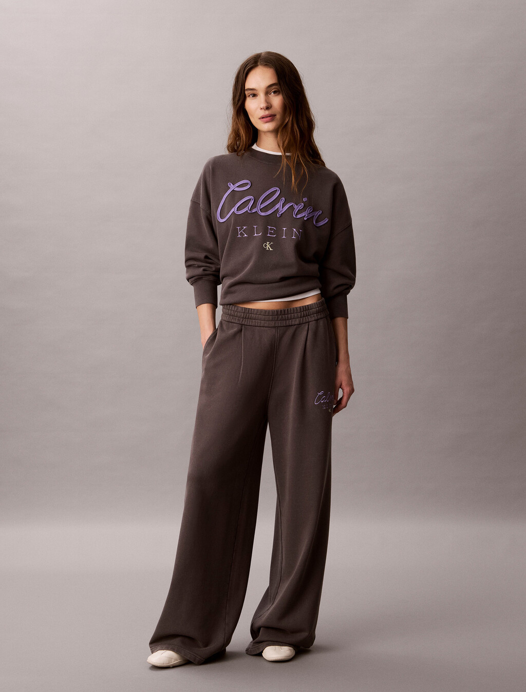 Pleated Sweatpants, Volcanic Ash, hi-res