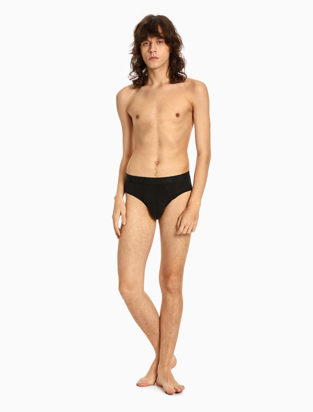 CK Black Micro Hipster Brief, Black, hi-res