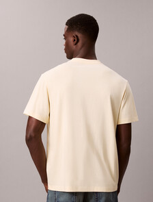 Monogram T-shirt, Waxy Yellow, hi-res