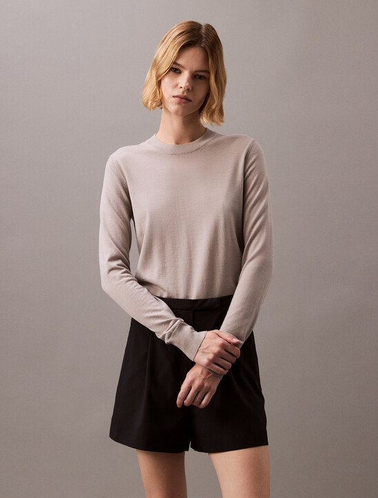Tech Merino Crewneck Sweater
